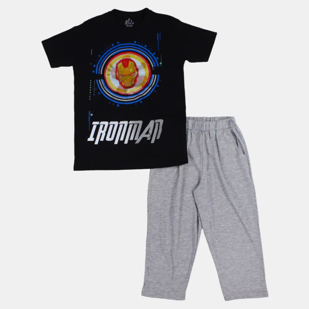 Pyjama en coton pour garçons Iron Man