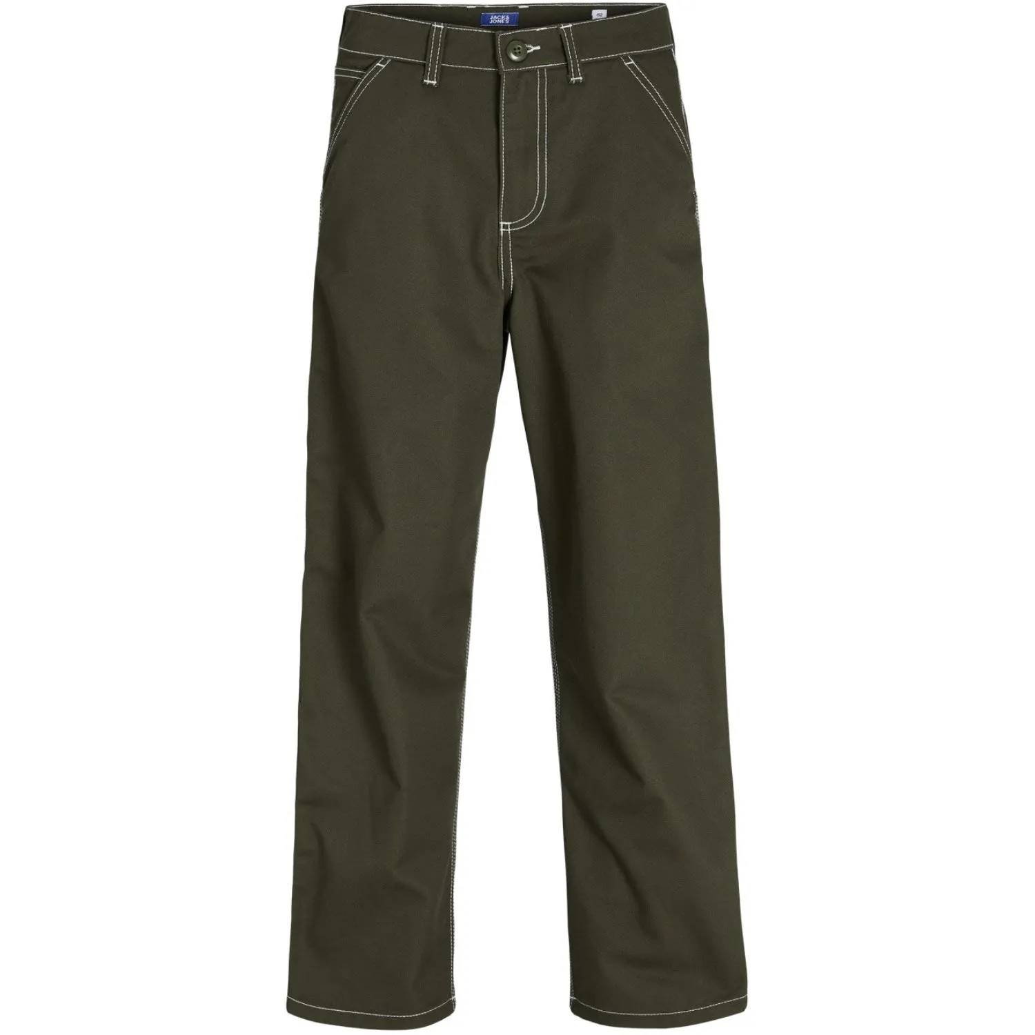 Jack & Jones Junior Pantalon de travail contrasté Olive Night Stalex Jack Jones Junior