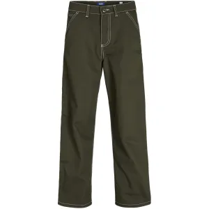 Jack & Jones Junior Pantalon de travail contrasté Olive Night Stalex Jack Jones Junior