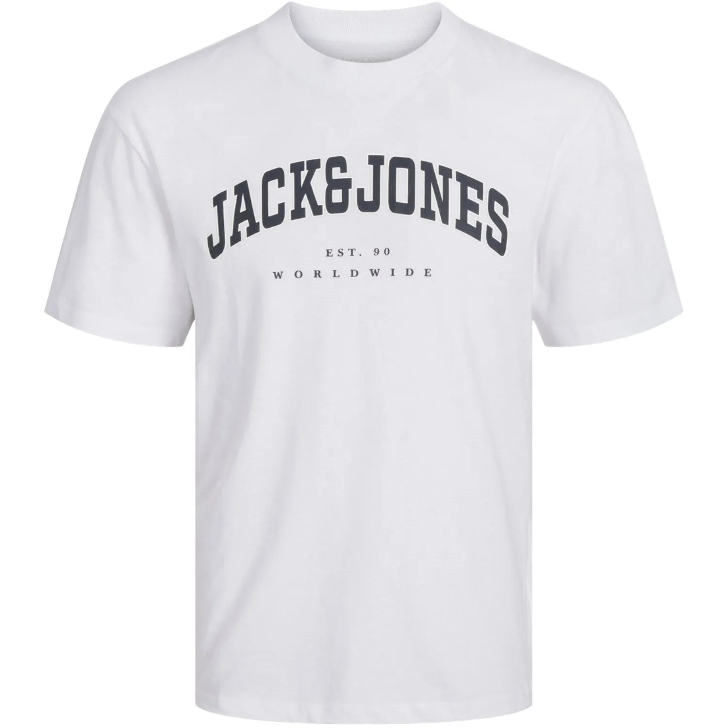 Jack & Jones Junior T-shirt Caleb Varsity Blanc Col Rond Noos Jack Jones Junior