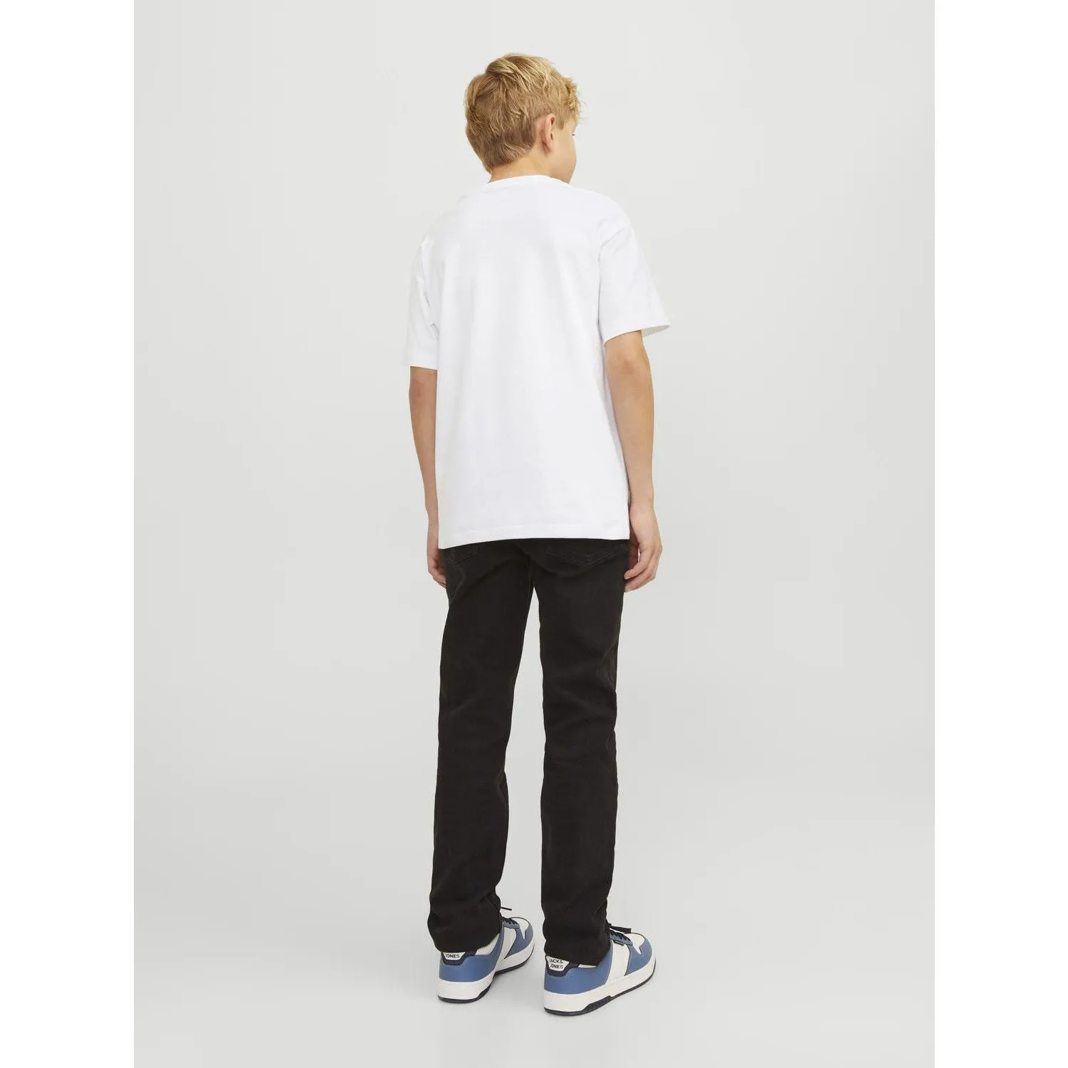 Jack & Jones Junior T-shirt Caleb Varsity Blanc Col Rond Noos Jack Jones Junior