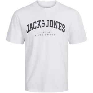 Jack & Jones Junior T-shirt Caleb Varsity Blanc Col Rond Noos Jack Jones Junior