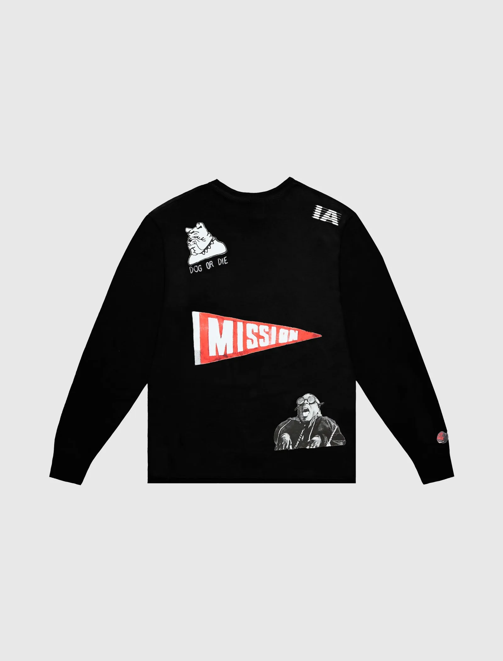 T-SHIRT MANCHES LONGUES JACOB ROCHESTER MISSION COLLAGE