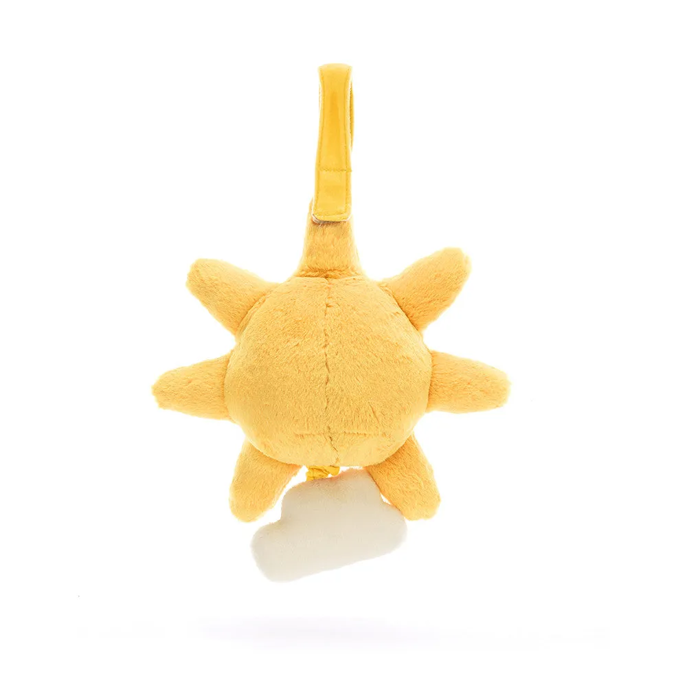 Jellycat Soleil Musical Amusant à Tirer