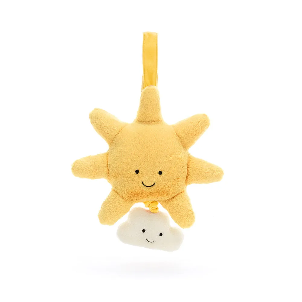 Jellycat Soleil Musical Amusant à Tirer