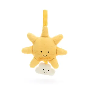 Jellycat Soleil Musical Amusant à Tirer