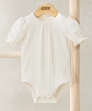 Body bébé et enfant à manches courtes en jersey Mamas & Papas