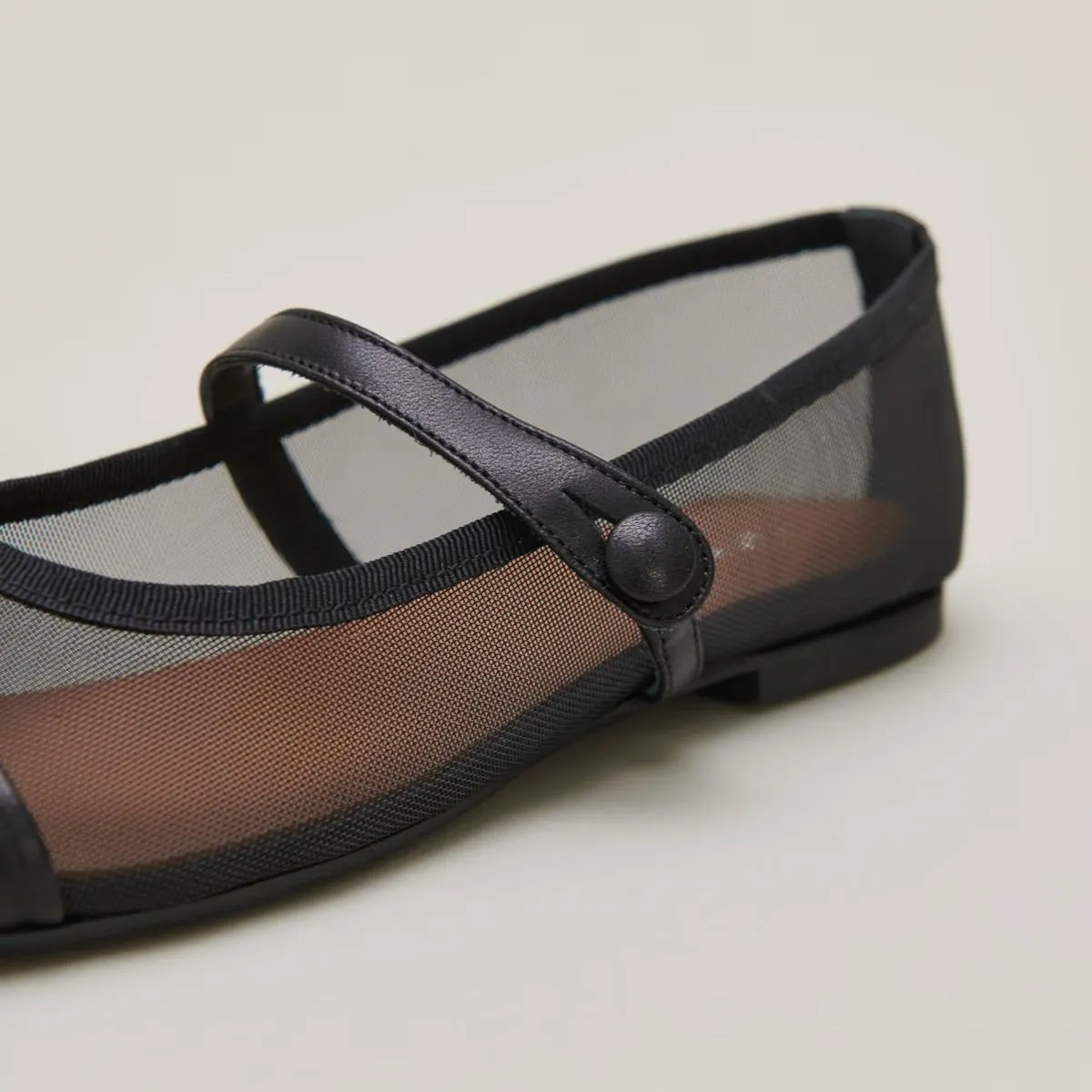 Chaussures pour Femme Jonak 264 - Dala Cuir/Résille Noir-Noir