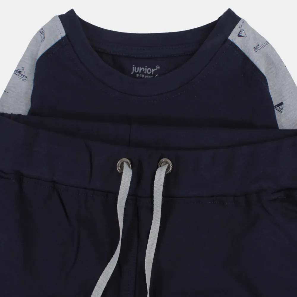 Pyjama pour Garçons – Marine 