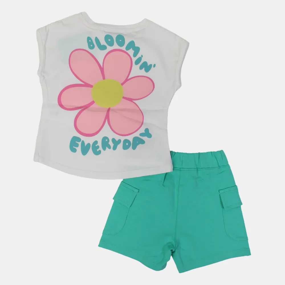 Ensemble 2 pièces sans manches en coton pour filles – Bloomin' Everyday