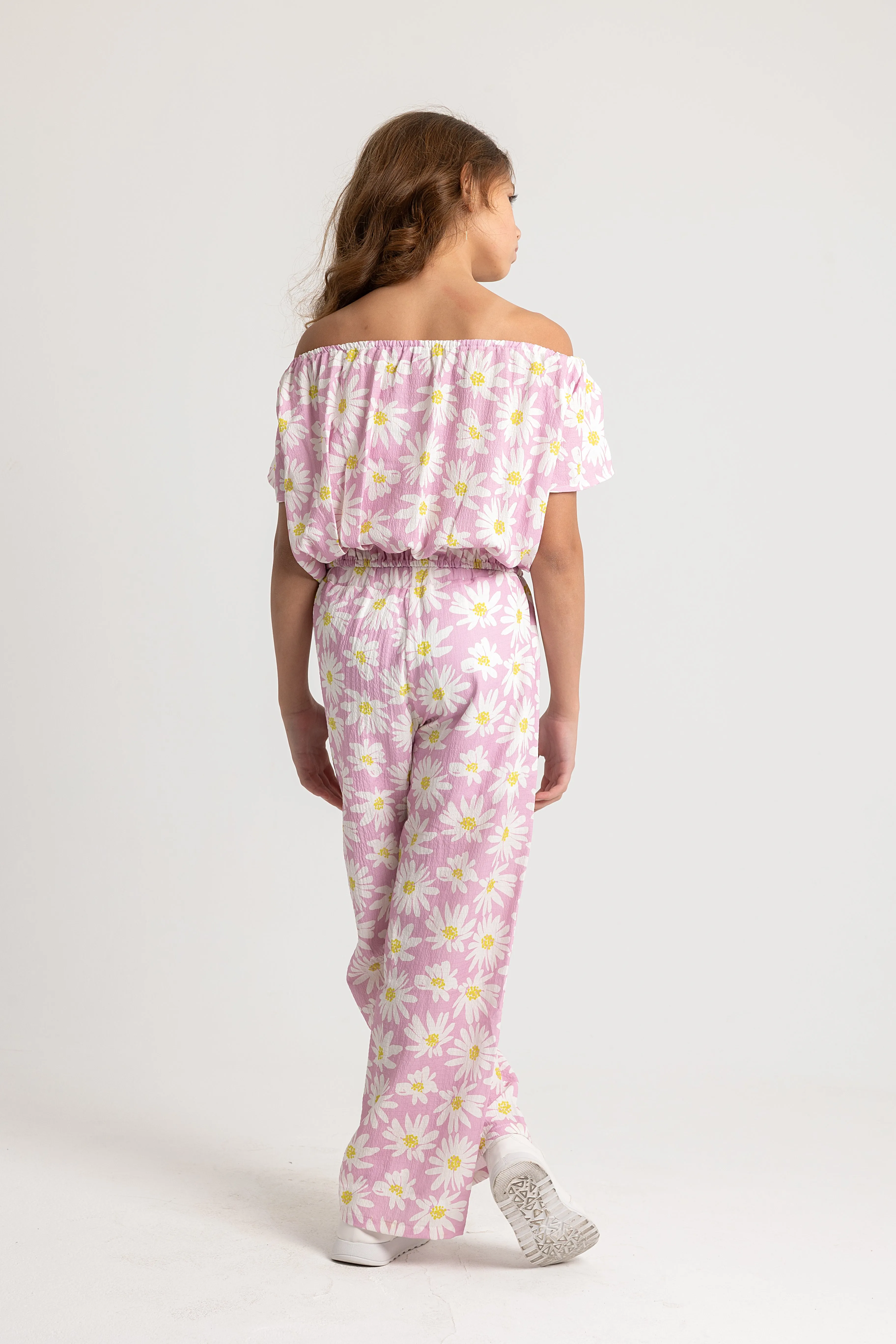 Ensemble pour Fille en Polyester – 2 Pièces à Manches Courtes