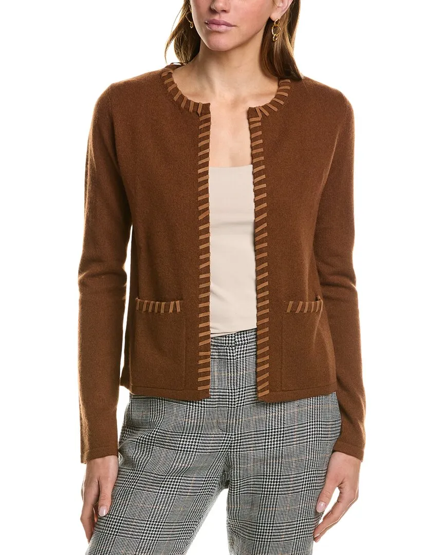 Cardigan en cachemire Kier   J avec couture fouet