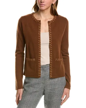 Cardigan en cachemire Kier   J avec couture fouet