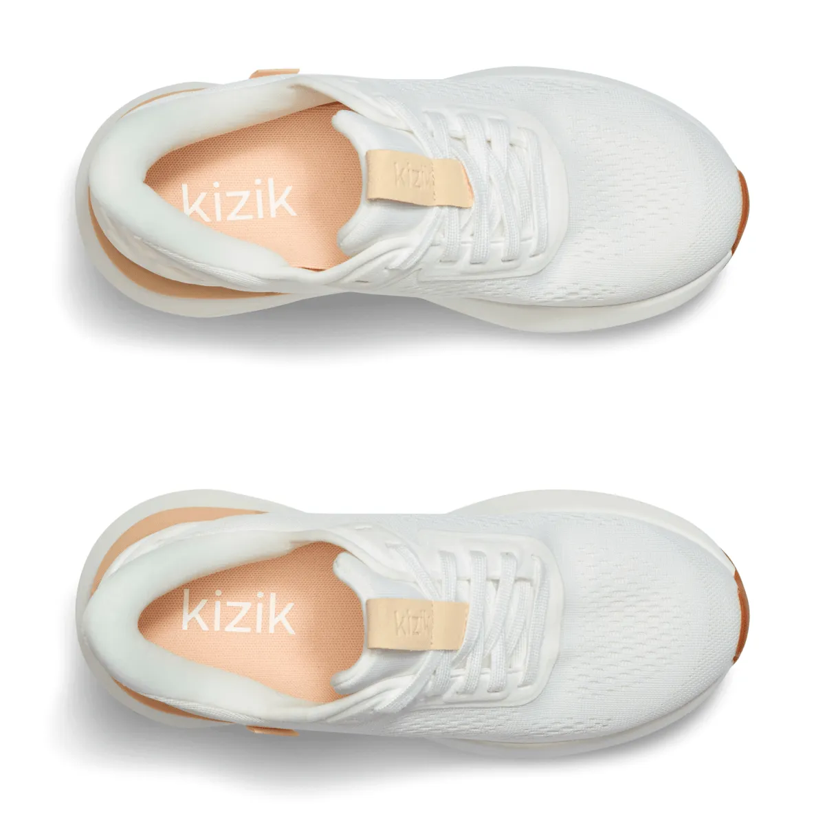 Kizik Femmes Athènes 2 Blanc Brillant