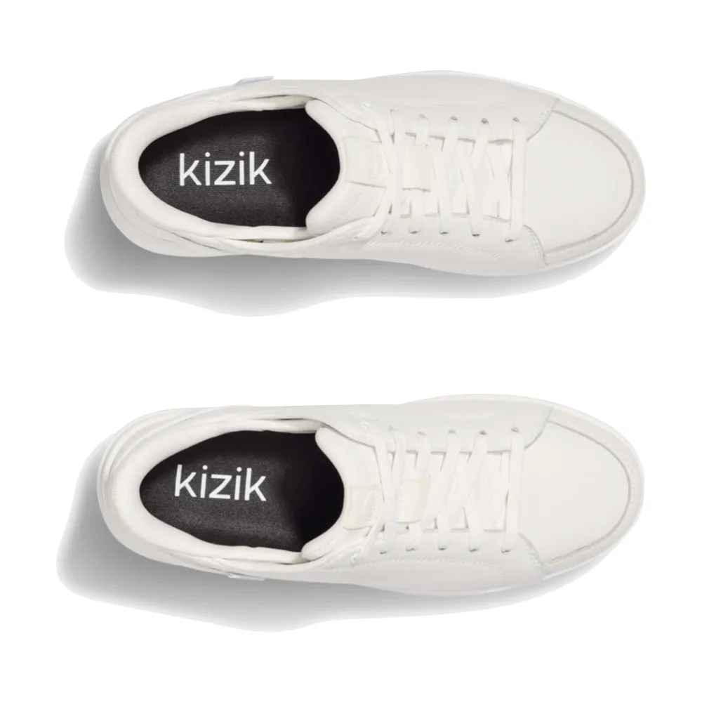Kizik Chaussures à Enfiler Femme Sydney en Blanc