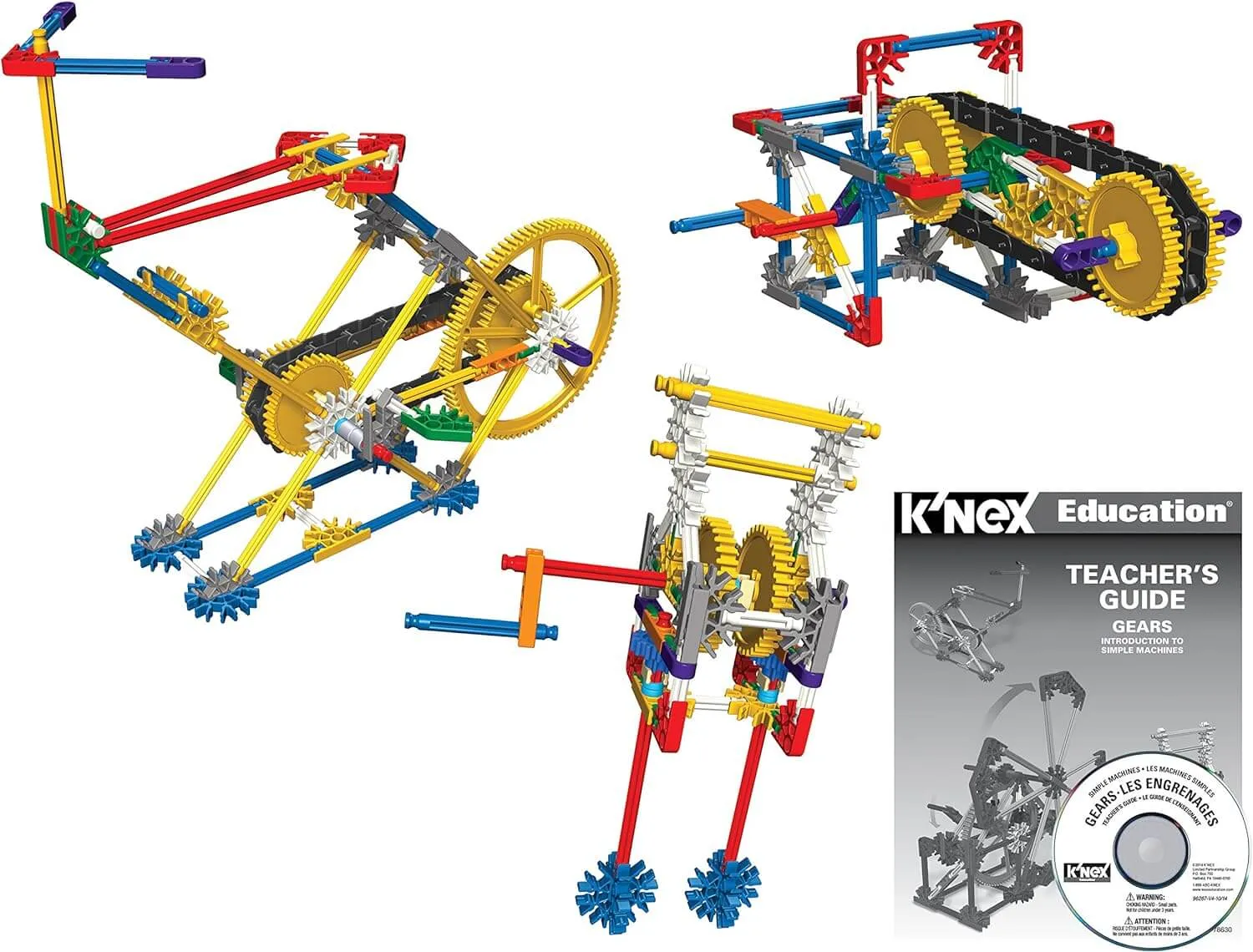 K'NEX Introduction aux Machines Simples - Engrenages Éducation STEM 78630
