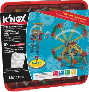 K'NEX Introduction aux Machines Simples - Engrenages Éducation STEM 78630