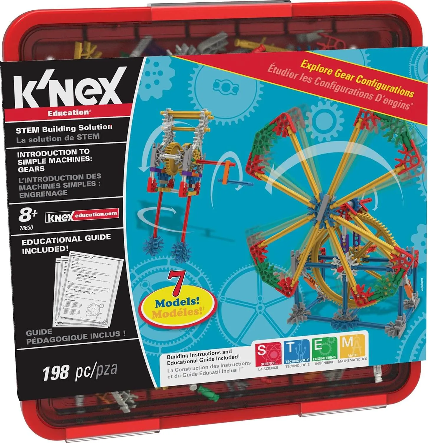 K'NEX Introduction aux Machines Simples - Engrenages Éducation STEM 78630