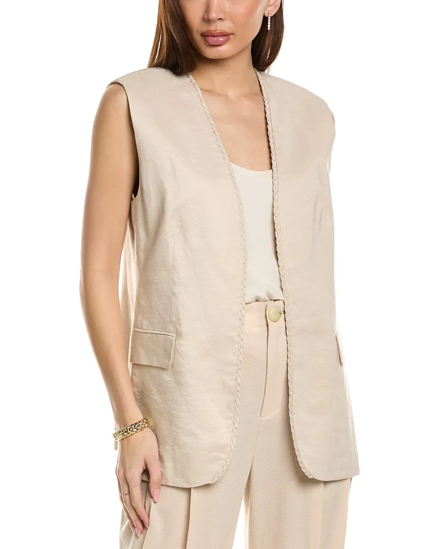 Gilet en mélange de lin Kobi Halperin Clairo