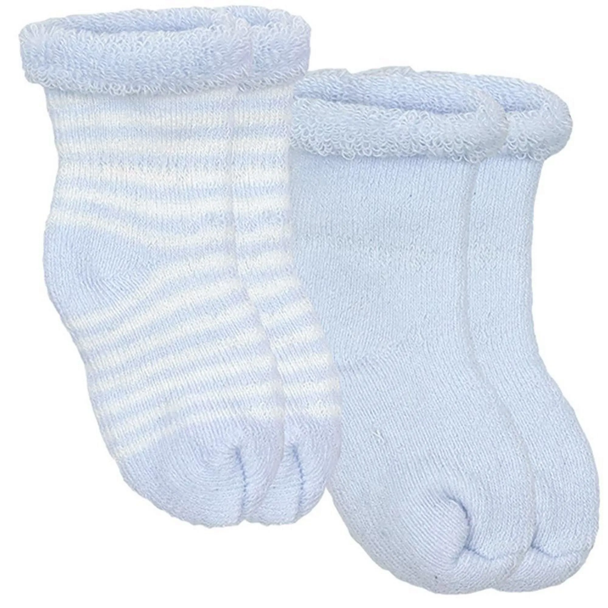 Chaussettes pour nouveau-né Kushies Terry (lot de 2) - Bleu