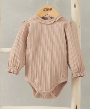 Body à dentelle - Rose bébé/enfant Mamas & Papas