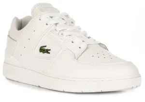 Chaussures Lacoste Court Cage en blanc pour femme
