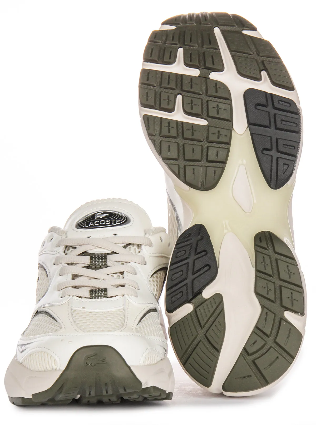 Chaussures Lacoste Storm 96 2K en crème pour femmes