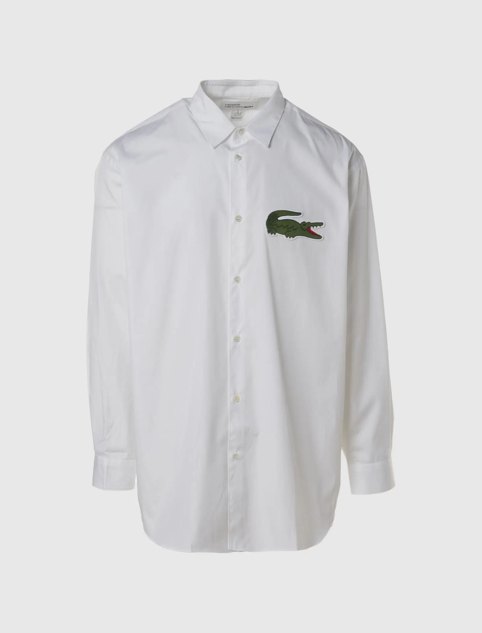 CHEMISSE TISSÉE LACOSTE