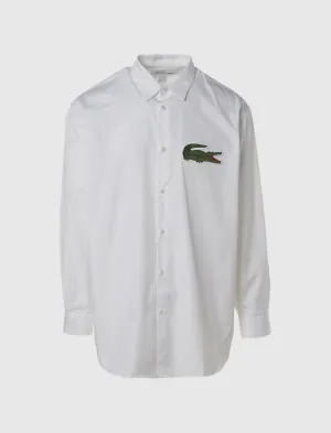 CHEMISSE TISSÉE LACOSTE