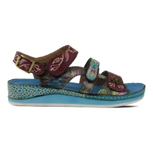 L'Artiste By Spring Step Femmes Sumacah Aqua Multi
