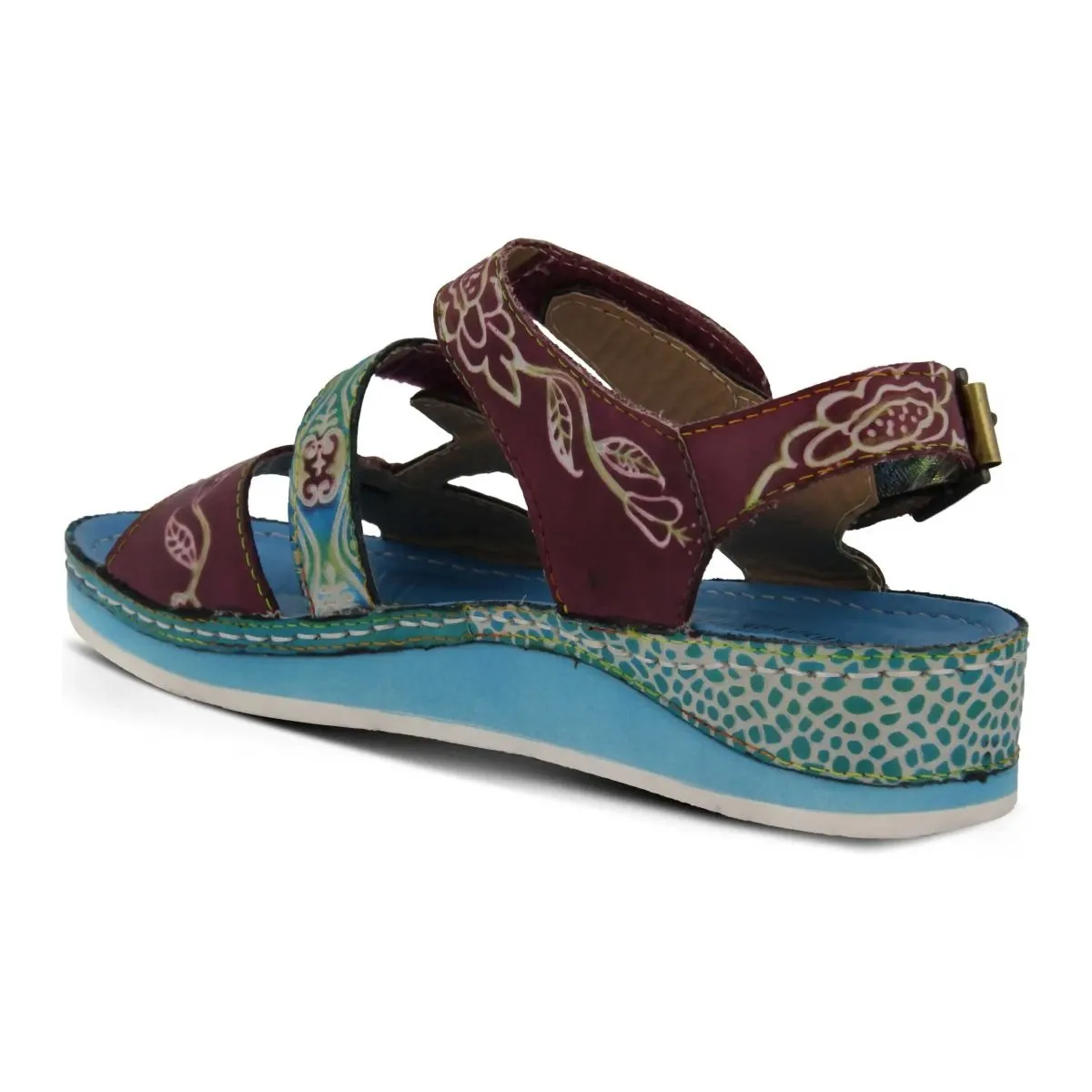 L'Artiste By Spring Step Femmes Sumacah Aqua Multi