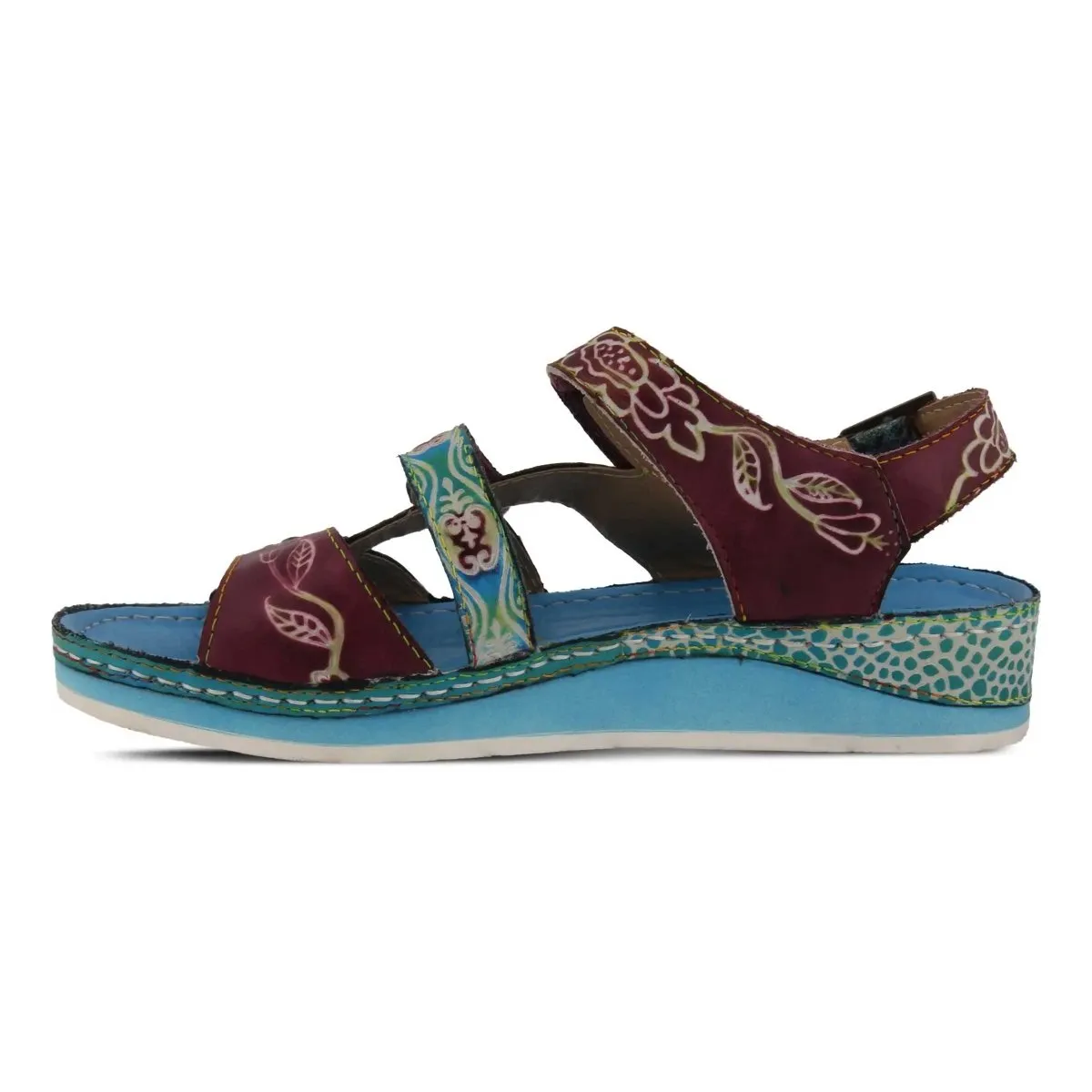 L'Artiste By Spring Step Femmes Sumacah Aqua Multi