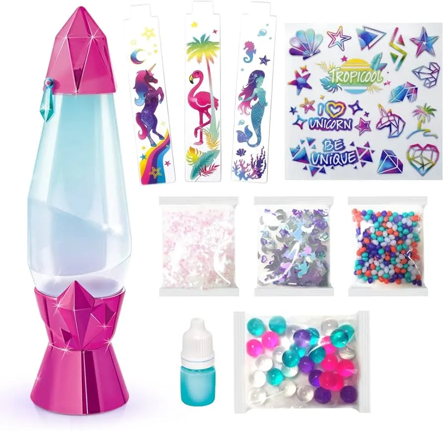 Lampadaire Lave Licorne DIY