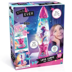 Lampadaire Lave Licorne DIY