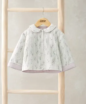 Veste matelassée imprimée lavande bébé enfant Mamas & Papas