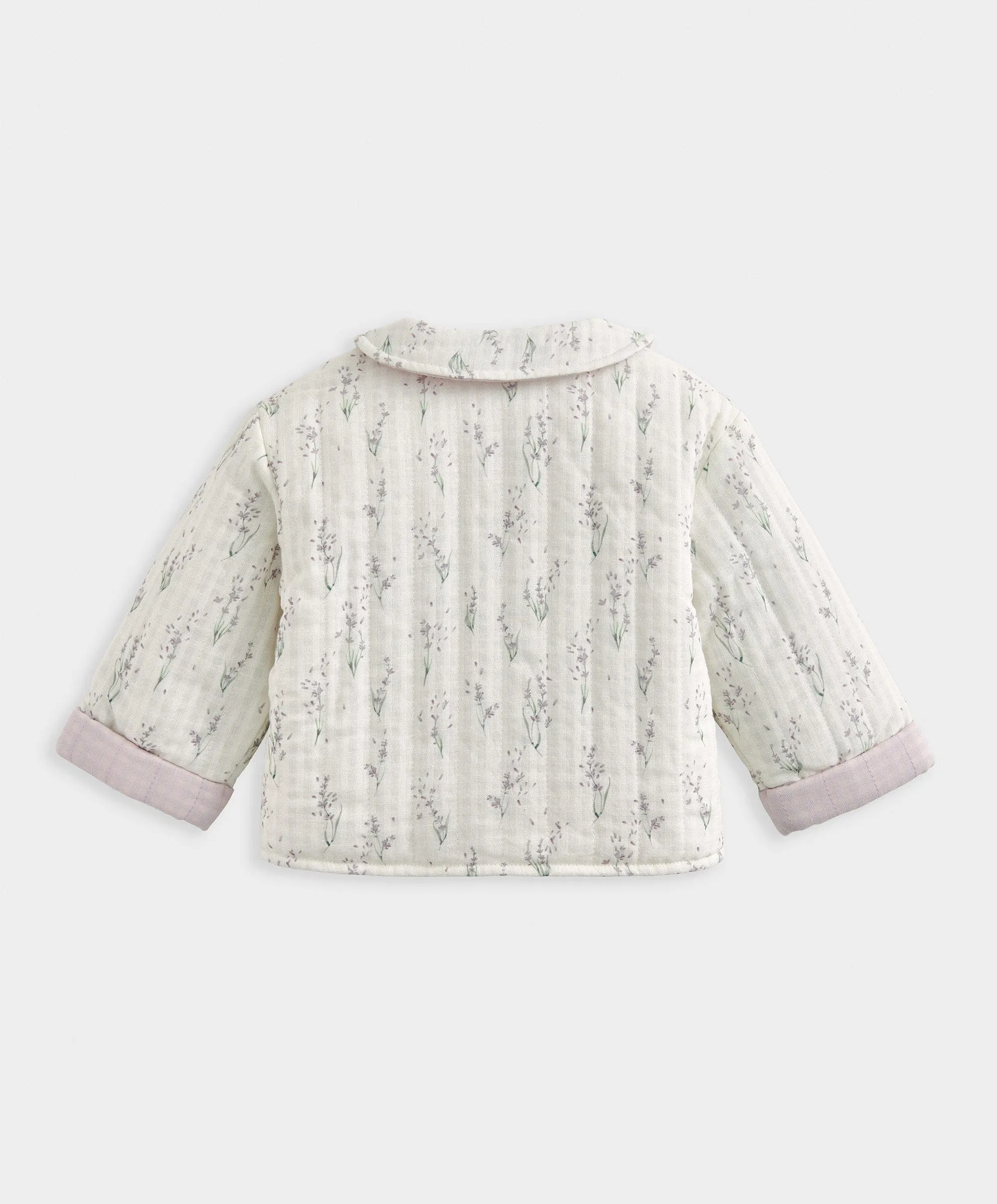 Veste matelassée imprimée lavande bébé enfant Mamas & Papas