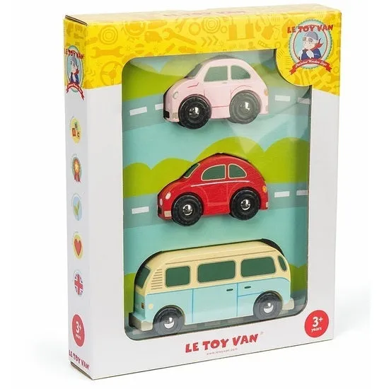 Le Toy Van Set de Voiture Métro Rétro