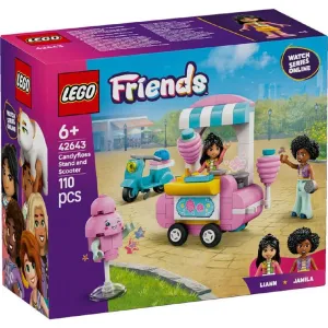 LEGO Friends Stand de barbe à papa et scooter 42643