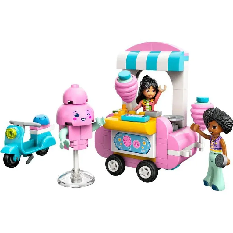 LEGO Friends Stand de barbe à papa et scooter 42643