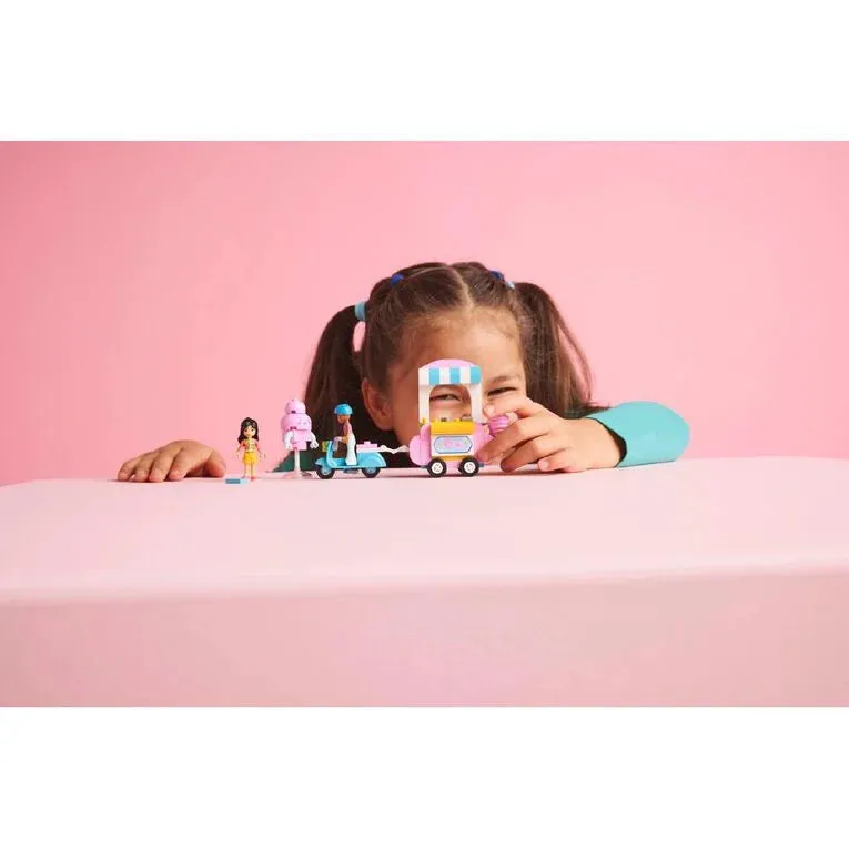 LEGO Friends Stand de barbe à papa et scooter 42643