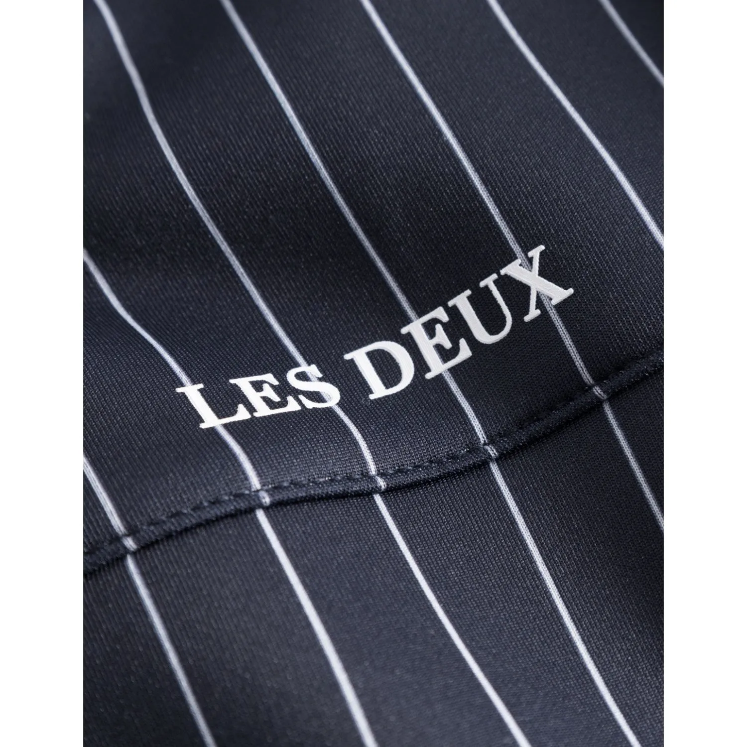 Les Deux Kids Veste de survêtement à rayures marine/ivoire clair pour enfants Les Deux Kids
