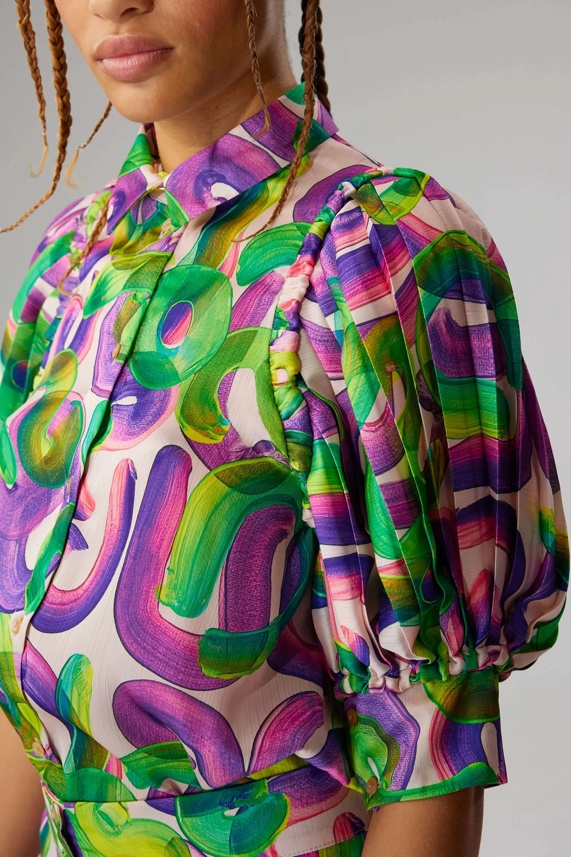 Chemise Lex avec motif Guimauve Iodé