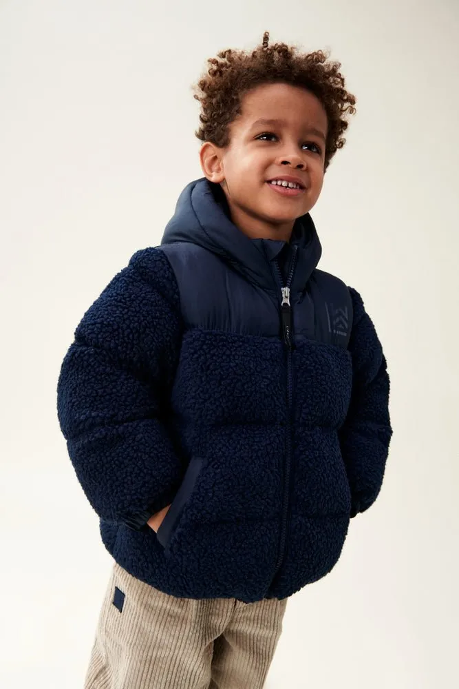 Liewood : Veste Niko Pile - Bleu marine classique