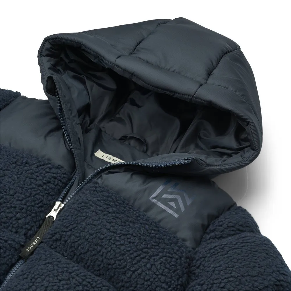 Liewood : Veste Niko Pile - Bleu marine classique