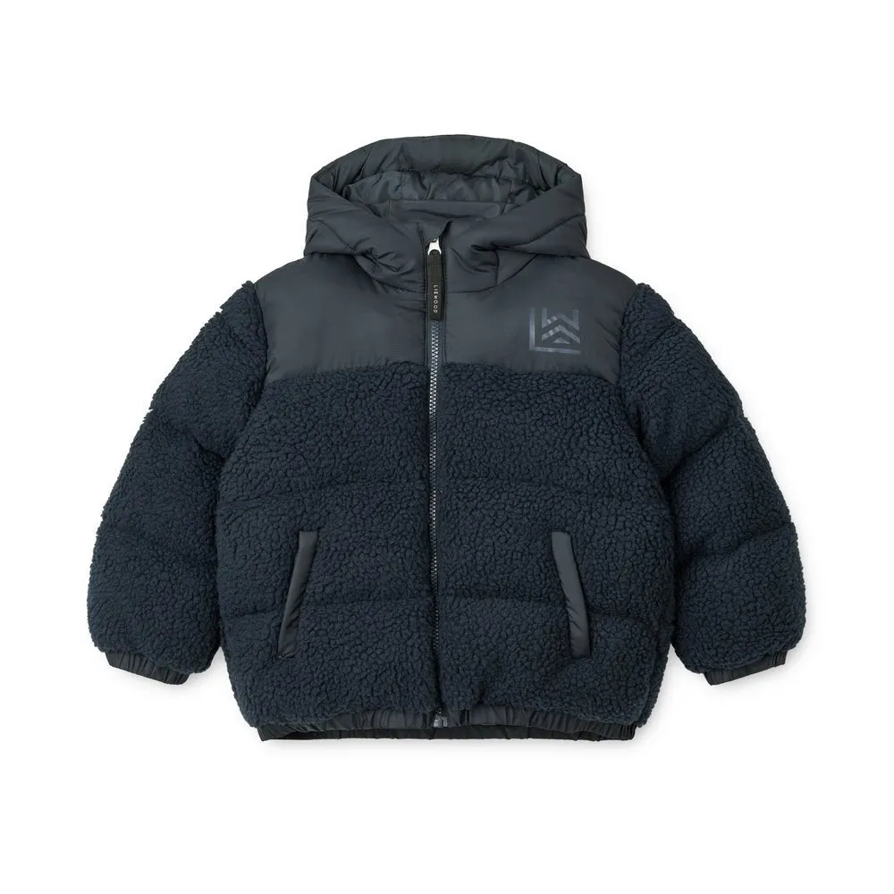 Liewood : Veste Niko Pile - Bleu marine classique