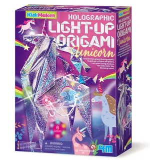 Licorne en Origami Lumineuse