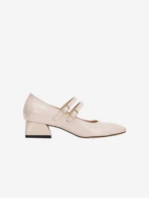 Lizbeth Escarpins Vegan Cuir Mary Jane | Beige