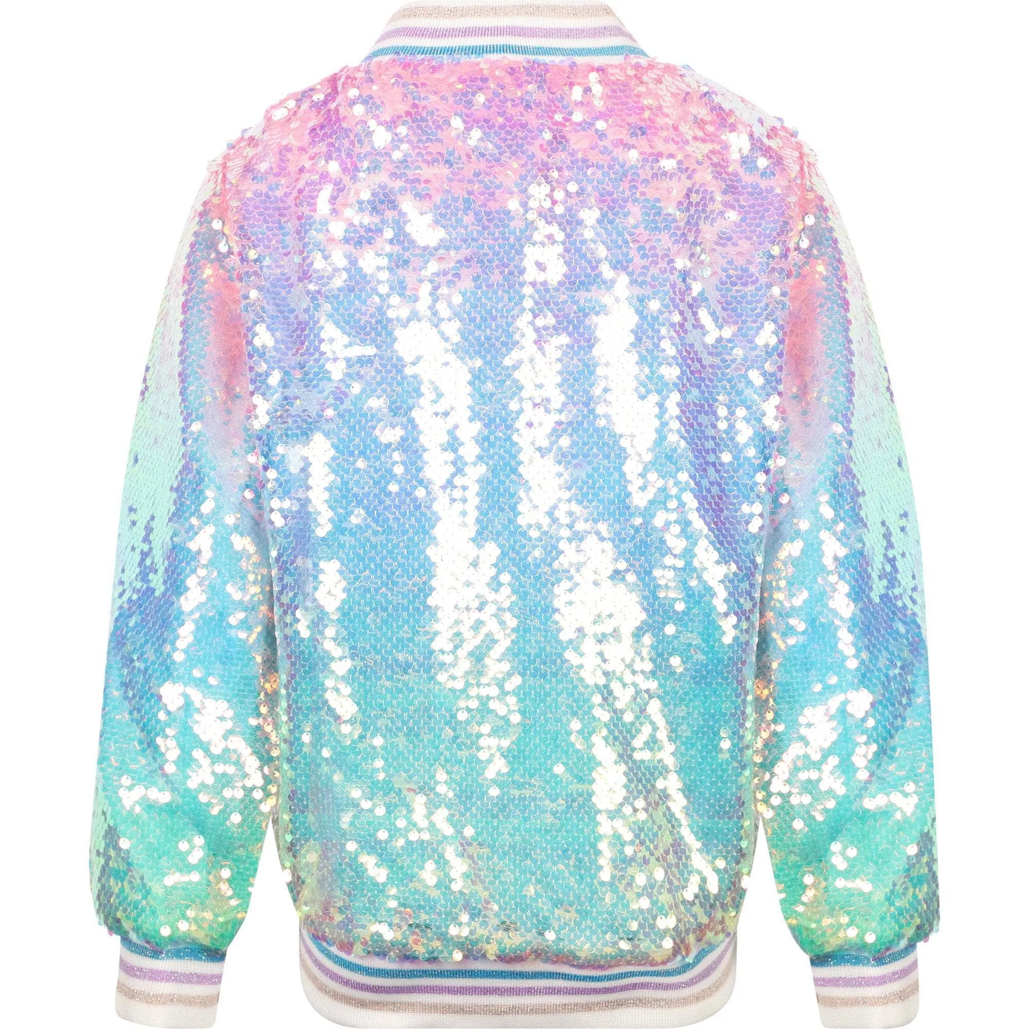 Veste à paillettes dégradé glacé Lola   The Boys