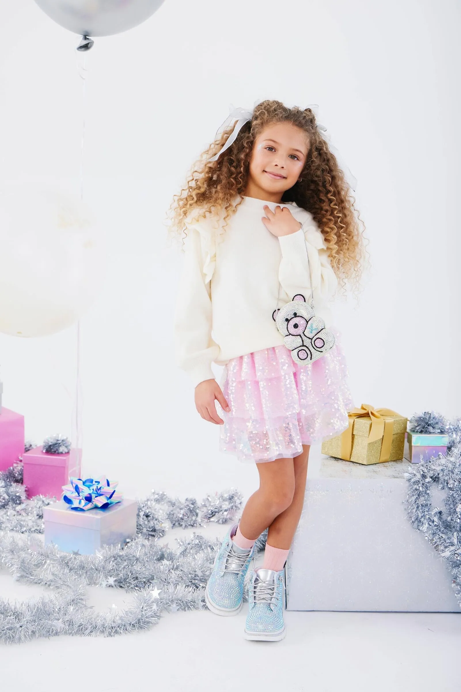 Lola   The Boys Le Pull Super Volumineux à Volants