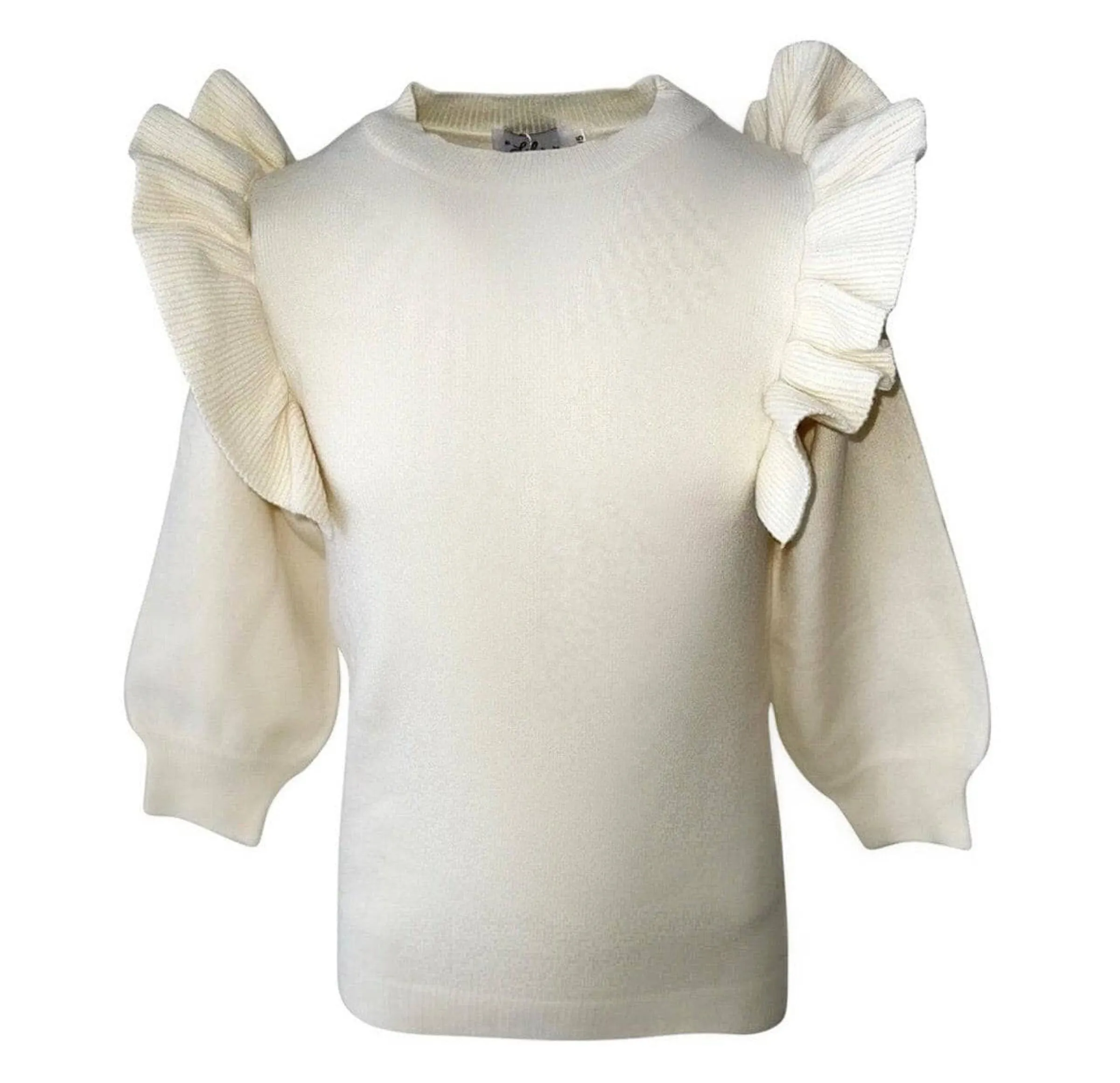Lola   The Boys Le Pull Super Volumineux à Volants
